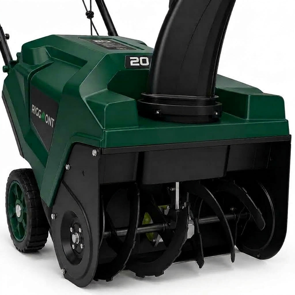 RIGGMONT SnowMaster 20 Single-Stage Auger Snow Blower