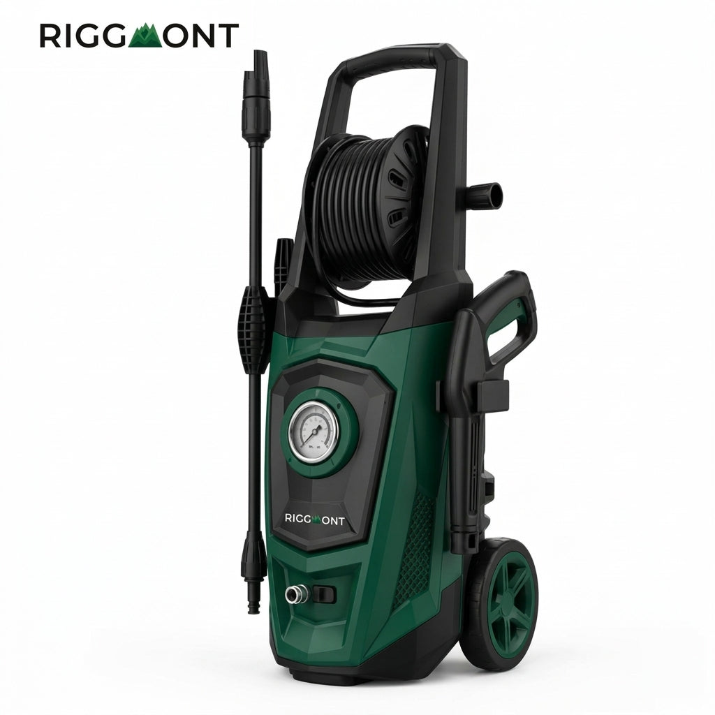 RIGGMONT PowerFlow 1800W High-Pressure Washer