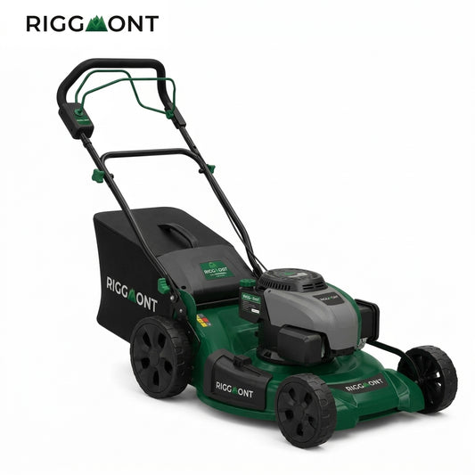 RIGGMONT TurfMaster 20-Inch 185cc PowerMove 3-in-1 Lawn Mower