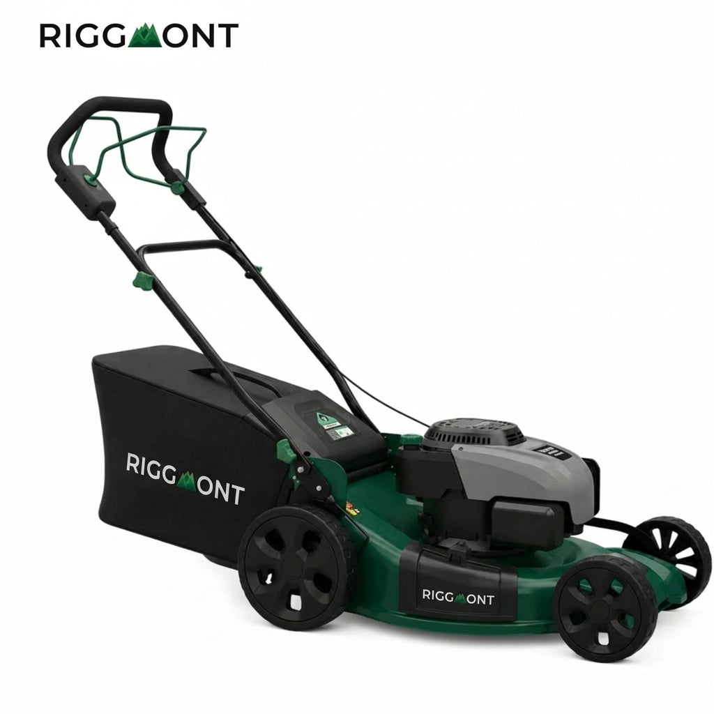 RIGGMONT TurfMaster 20-Inch 185cc PowerMove 3-in-1 Lawn Mower