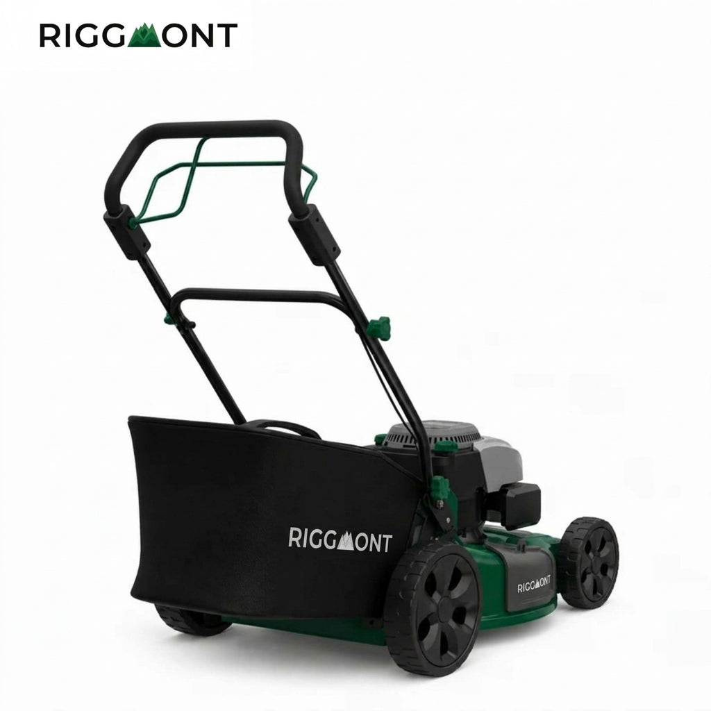 RIGGMONT TurfMaster 20-Inch 185cc PowerMove 3-in-1 Lawn Mower